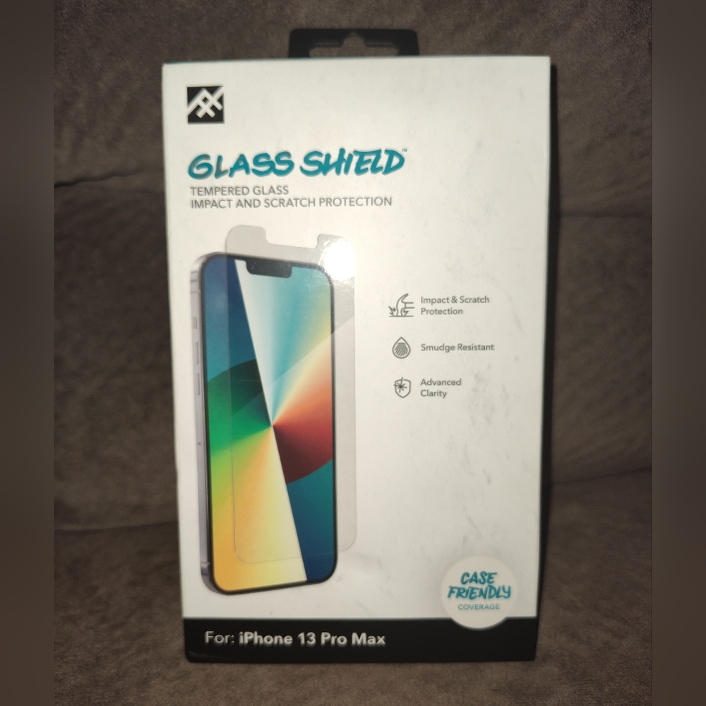 iFrogz Glass Shield Screen Protector for iPhone 13 Pro Max